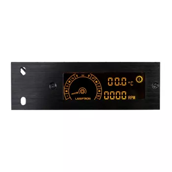 Lamptron TC20 PCI ovládač ventilátorov a RGB LED, čierny – hub ventilátorov/LED do PCI slotu