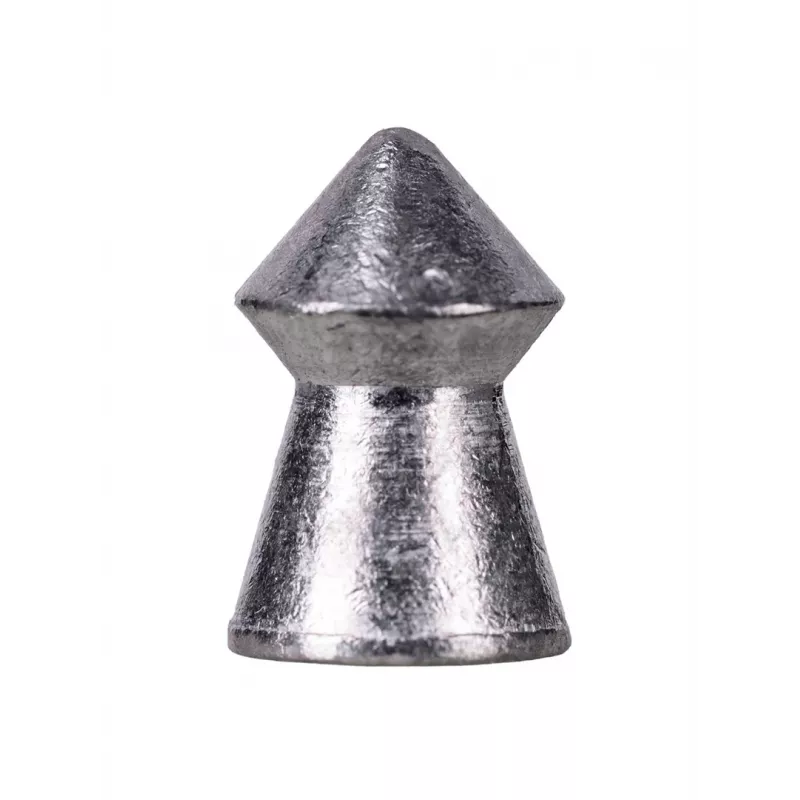 Diabolo RANGER PRORO 5,5 mm, tvar diabolo, strieborná, 250 kusov, hliníkový dávkovač