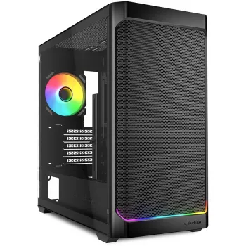 Sharkoon MK4W RGB Strip Micro Tower čierna