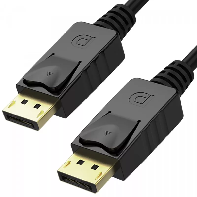 DisplayPort kábel Unitek Y-C609BK — 3 m, samec-samec, čierny