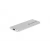 Prenosný SSD Transcend ESD260C 500GB USB Type-C 3.2 Gen 2, strieborný