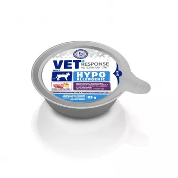 VET RESPONSE Hypoallergenic bravčové - mokré krmivo pre mačky - 85 g