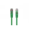 Lanberg PCF6-20CC-0025-G Patch kábel Cat.6 F/UTP, balenie 10 ks, 0,25 m, zelený