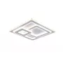 Stropné LED svietidlo TRIO 629219331, 51×51 cm, matná biela