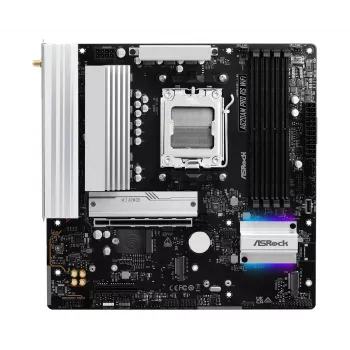 Základná doska ASROCK A620AM PRO RS WIFI AM5 microATX, AMD A620, 4× DDR5, Wi-Fi, HDMI, DP, 3× M.2, 2× SATA, 7.1 audio, 1Gb LAN
