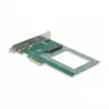 DeLOCK PCI Express x4 karta na 1 x interný U.2 NVMe SFF-8639