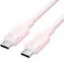 Vention TRDPH kábel USB-C – USB-C, 2 m, ružový