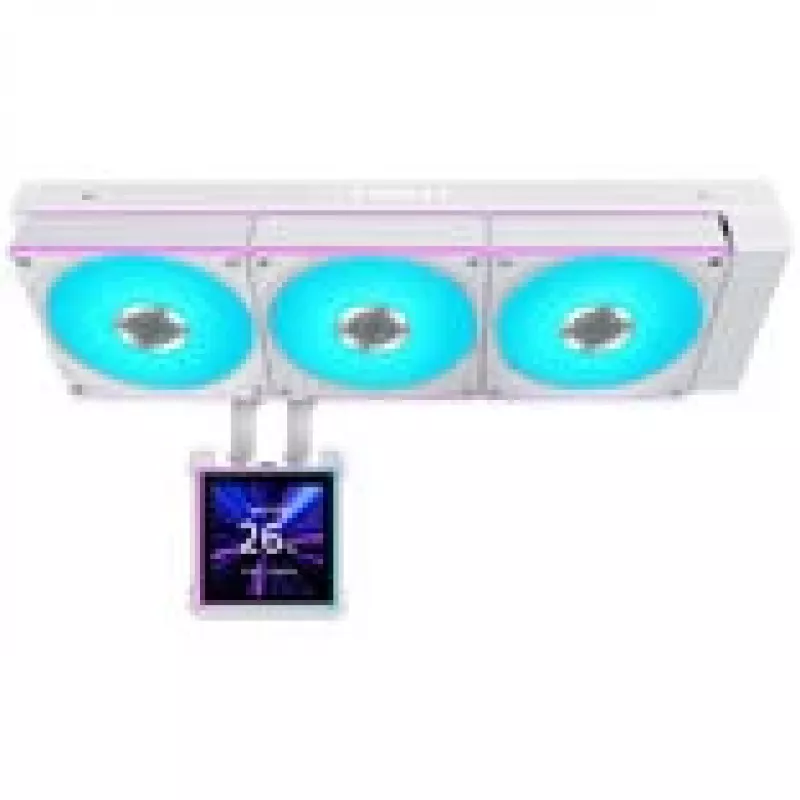 Kvapalinový CPU chladič Lian Li HydroShift II LCD-S 360mm AiO s RGB a LCD displejom