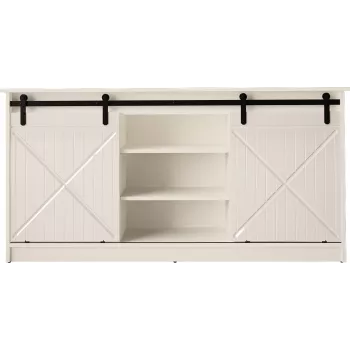 Komoda 160x80x35 GRANERO biela/lesklá biela