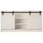 Komoda 160x80x35 GRANERO biela/lesklá biela