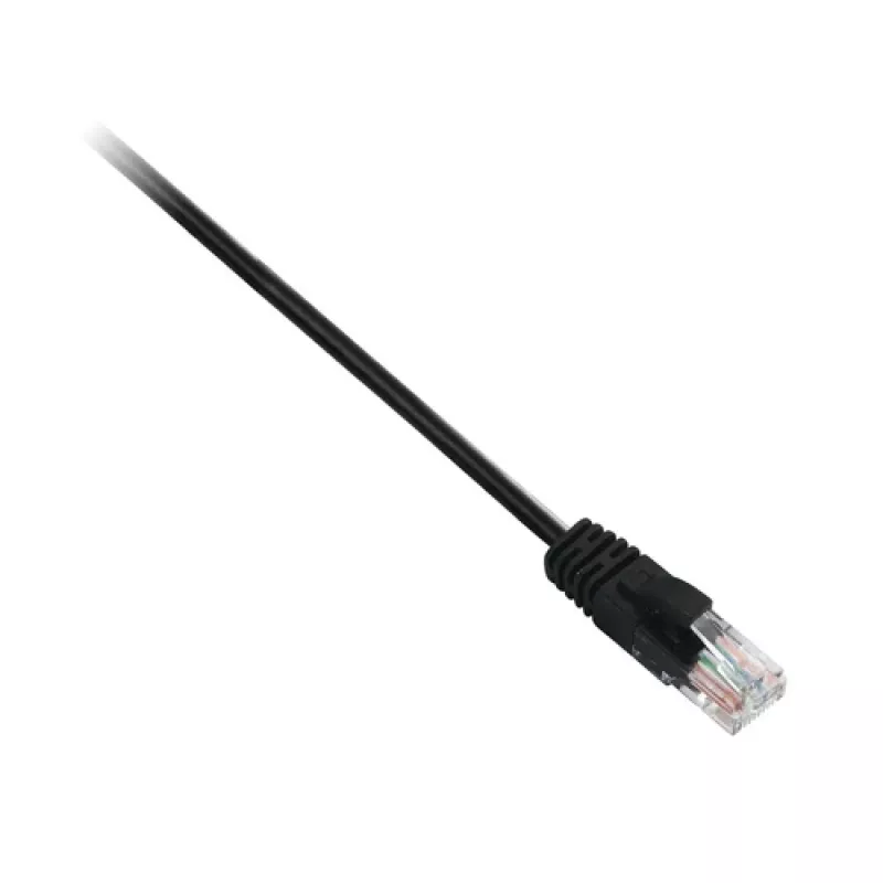V7 CAT6 ETHERNET ČIERNY UTP 1M CAT6 UTP sieťový kábel 01M čierny (V7CAT6UTP-01M-BLK-1E)