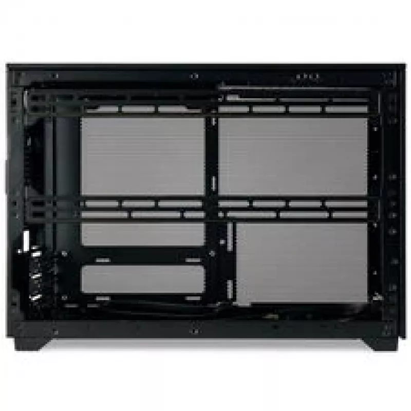 Mini ITX/ATX PC skriňa ssupd Meshroom D (CS-MRD-BK-1) — kompaktná čierna skriňa s Mesh panelmi