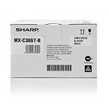 Tonerová kazeta Sharp MX-C30GTB 3000 strán čierna