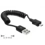 USB kábel DeLOCK USB 2.0-A/USB micro-B 0,6 m