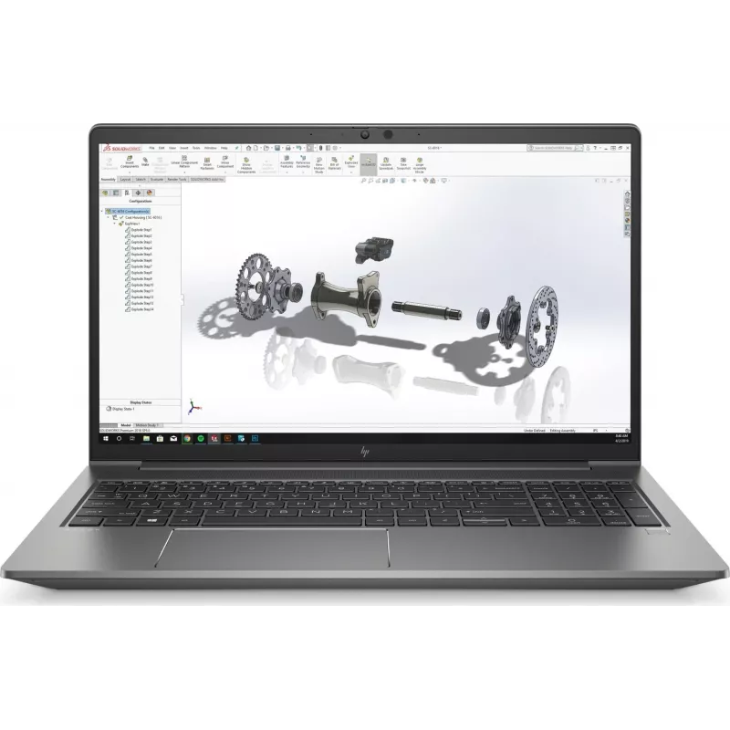 Notebook HP ZBook Power 15 G8 / i7 / RAM 64 GB / SSD / 15,6″ FHD (repasovaný)