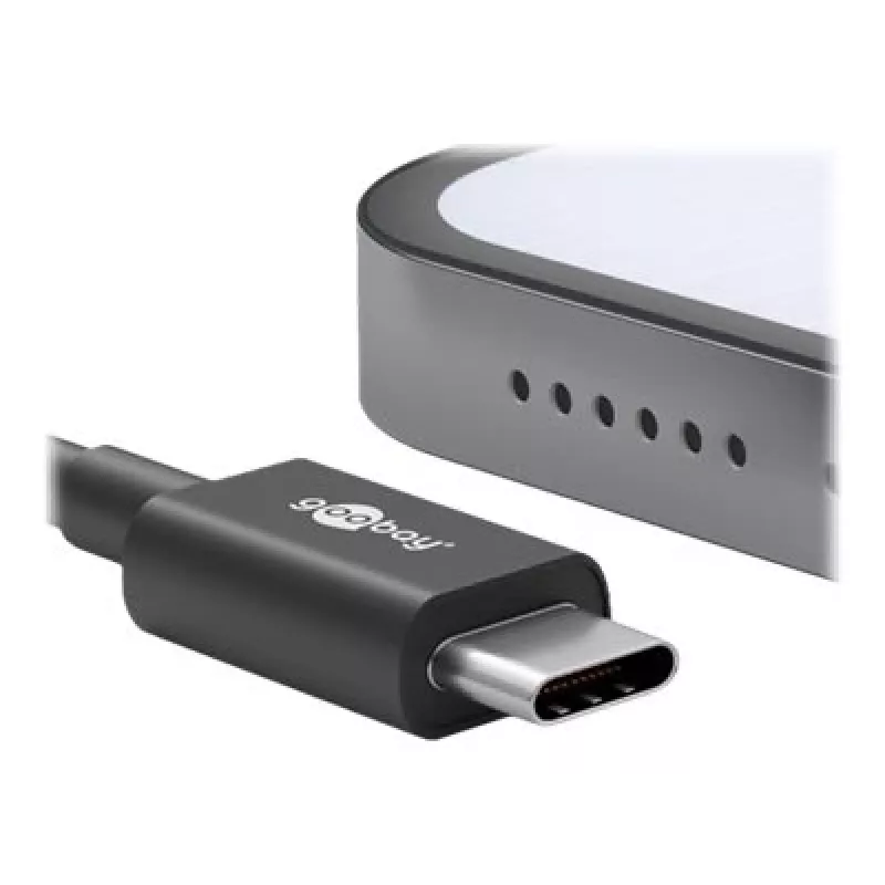 Goobay 66318 USB kábel čierny