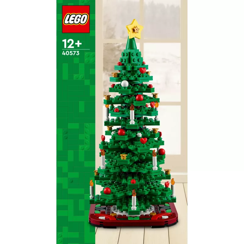 LEGO Vianočný stromček set 40573 – sezónny výstavný model, dekoratívna mini stavba
