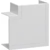 Plochý uholník BR651005H9016 68x100mm OT 80mm hf biely (BR651005H9016)