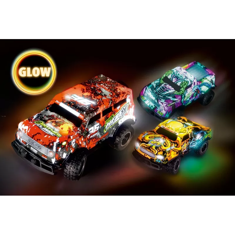 RC auto Ghost Driver - fialová