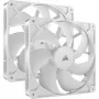 Corsair RS140 Dual Pack skrinkové ventilátory, 140 mm, biele, CO-9050195-WW