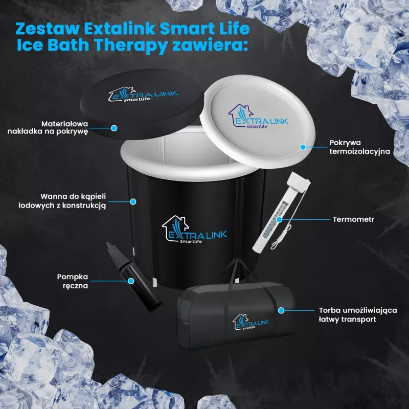 Extralink ICE BATH vaňa skladacia