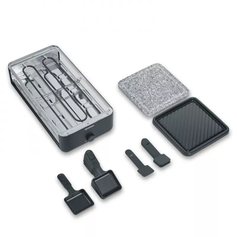 Raclette gril Severin RG 2366 8 osôb 1300 W čierny