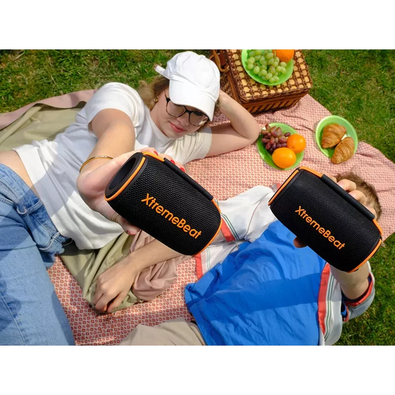 Tracer XtremeBeat Lite TWS prenosný Bluetooth reproduktor čierny 10 W