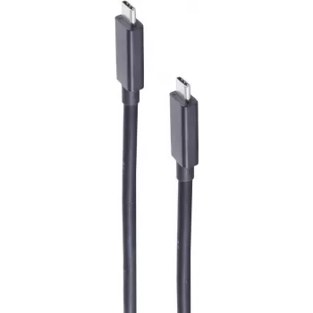 USB kábel ShiverPeaks BS13-65015 USB4 Gen 3x2 0,5 m čierny