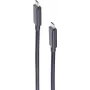 USB kábel ShiverPeaks BS13-65015 USB4 Gen 3x2 0,5 m čierny