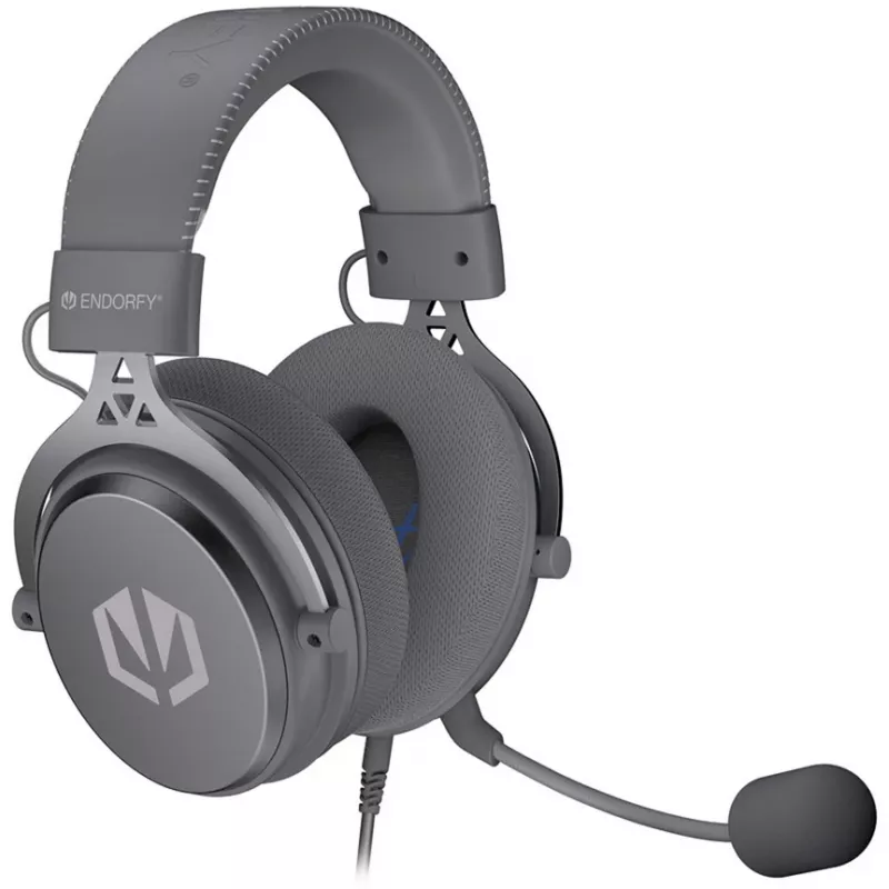 VIRO Plus USB Alt Gray, herný headset tmavosivý, USB-A, 3,5-mm jack, 7.1-USB zvuková karta