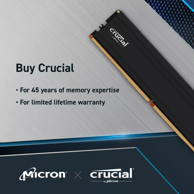 DIMM 32 GB DDR5-5600 2x 16 GB dual kit čierny CP2K16G56C46U5 PRO