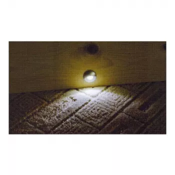 Synergy 21 S21-LED-L00024 vhodné do interiéru/exteriéru pre interiér vstavané svietidlo 0,6 W čierna - strieborná svetelný bod