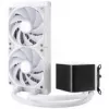 Jonsbo D32 STD PC skriňa + TRYX PANORAMA kompletné kvapalinové chladenie, ARGB - 240 mm, biela