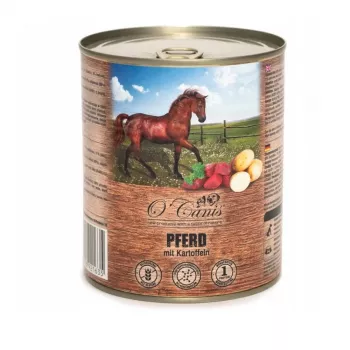 O'CANIS konské mäso so zemiakmi - mokré krmivo pre psov - 800g