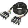 Behringer GMX-500 kábel 8 x XLR F - 8 x XLR M 5m
