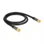 Koaxiálny kábel RG-6/U 1 m DeLOCK 88918
