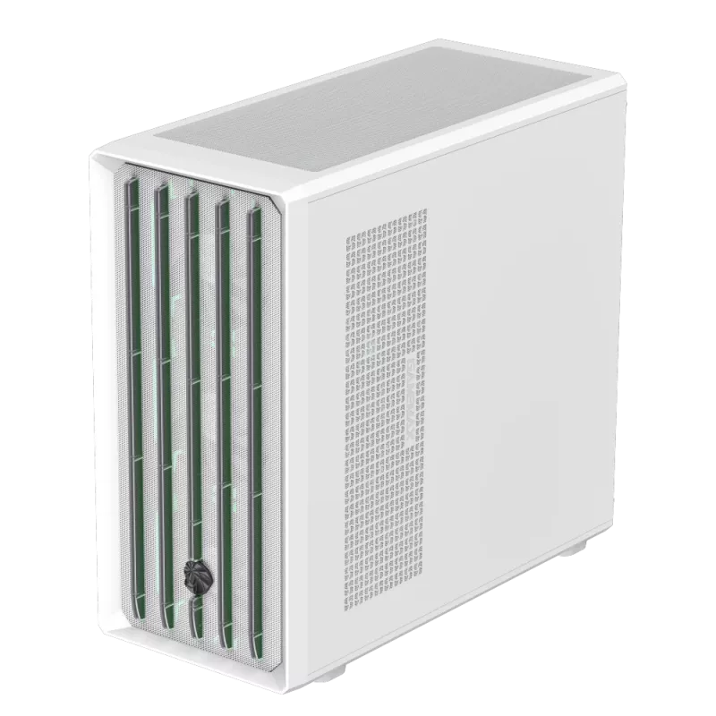 Gamemax skriňa | CLAW 460 WH | biela | Mid-Tower | napájací zdroj nie je súčasťou