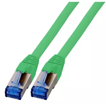 EFB-Elektronik RJ45 patch kábel Cat.6A S/FTP TPECat.7 surový kábel superflex zelený 0,25m výrobca: EFB Elektronik (K5525FGN.0,25)