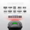 Qoltec 1D laserový čítač čiarových kódov | USB | čierna