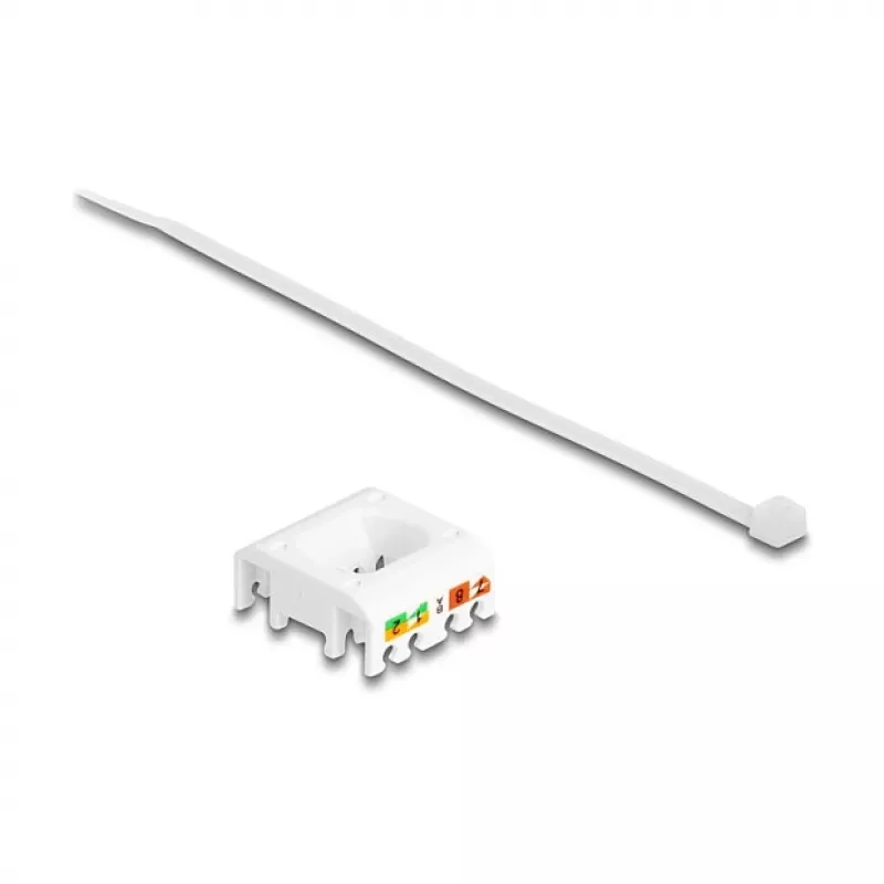 DeLOCK Keystone modul RJ45 konektor samica na LSA Cat.6A tenký bez nástroja