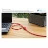 Goodconnections 8070VR-005R Ethernet patch kábel červený