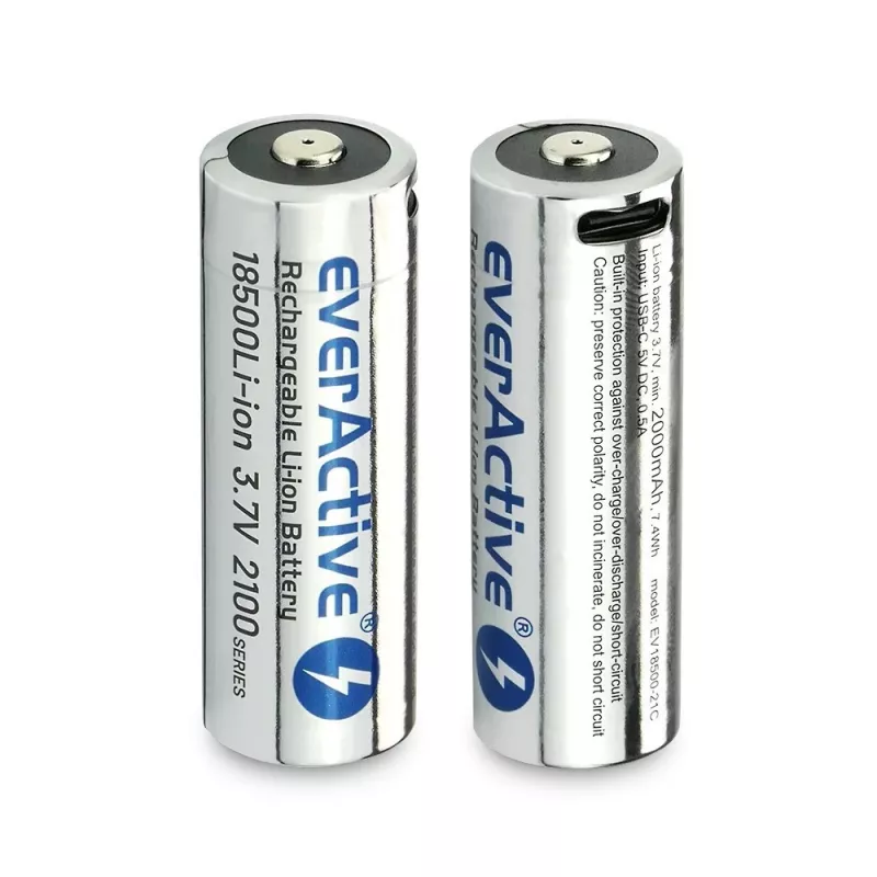 Batéria článok 18500 3,7V Li-ion 2100MAH s USB-C