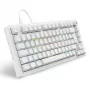 Sharkoon SGK25 75% QWERTZ USB káblová RGB LED klávesnica biela