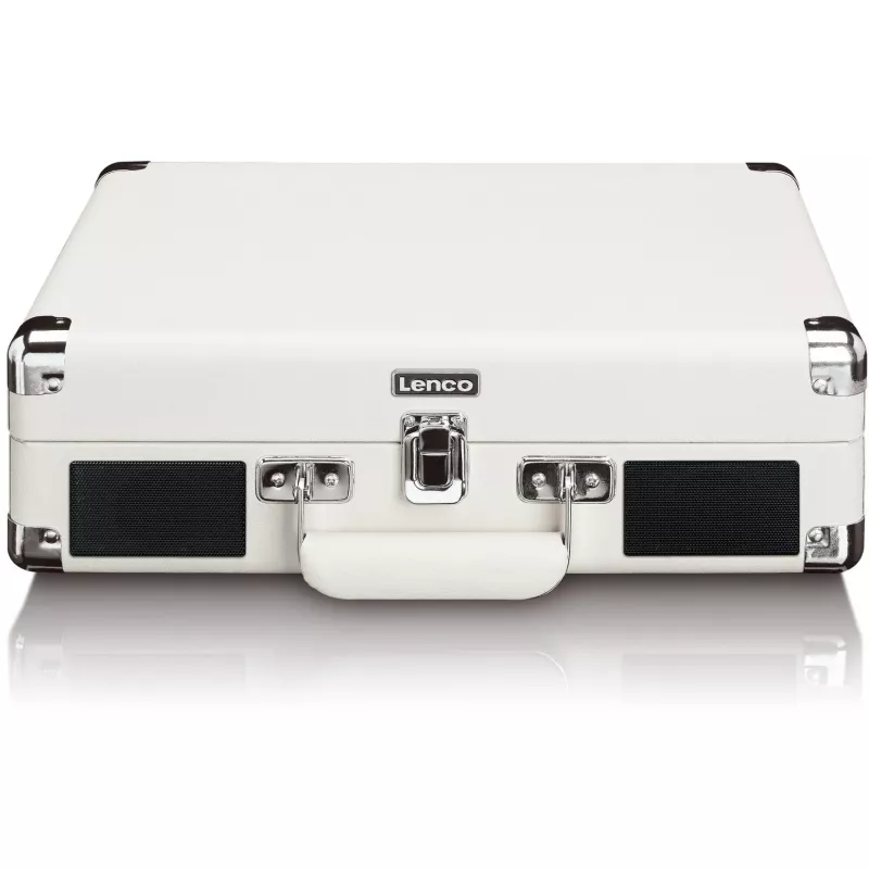 Lenco TT-115CR gramofón s remeňovým pohonom, Bluetooth, USB-A, slúchadlový konektor 3,5 mm, 4 W RMS, krémový