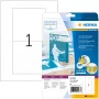 Vkladacia karta na CD HERMA 121x242 mm