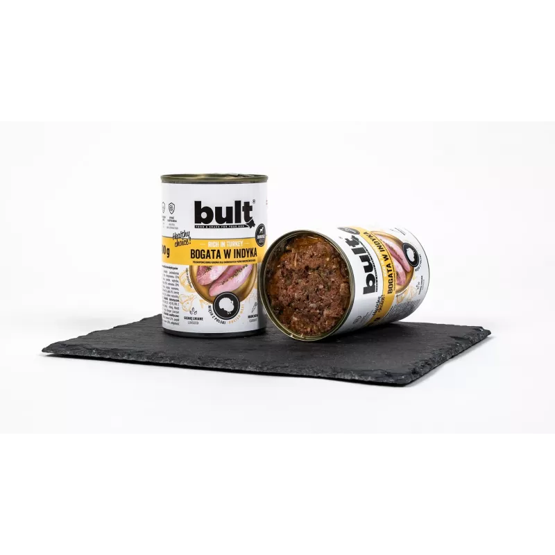 BULT bohaté na morčacie – mokré krmivo pre psov – 400 g