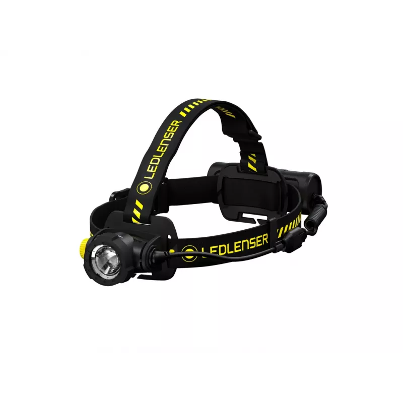 Ledlenser 502195 baterka čierna, žltá čelová LED lampa