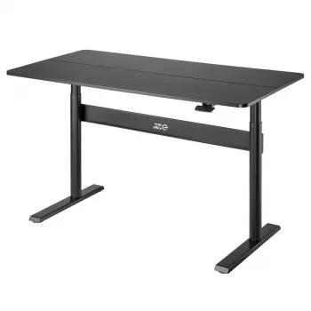 Ergo kancelársky stôl s doskou, plynová pružina, výškovo nastaviteľný, na prácu v stoji a sede, max. výška 115 cm, ER