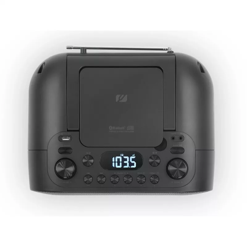 Muse | Prenosné rádio s Bluetooth a USB portom | M-35 BT | AUX vstup | čierna