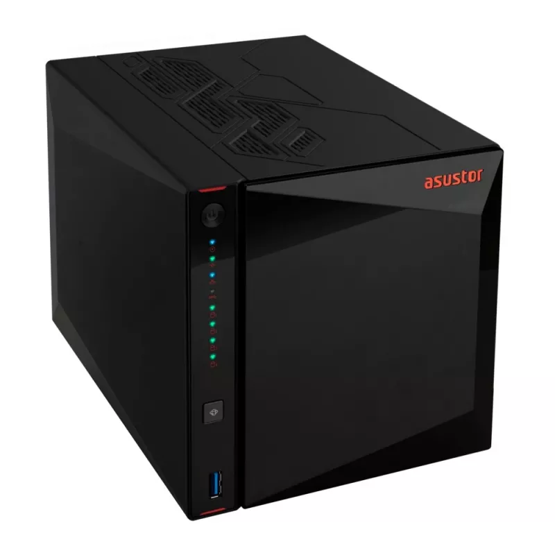 Asustor AS5404T NAS/úložný server Intel® Celeron® N5105 4 GB DDR4 0 TB ADM čierna